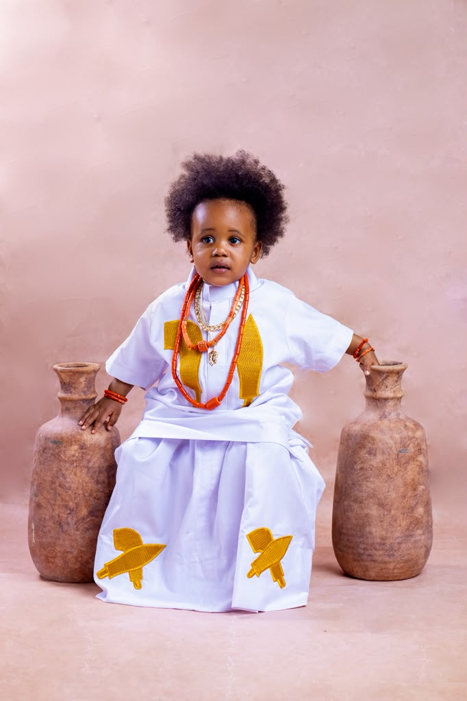 Little Royalty in White